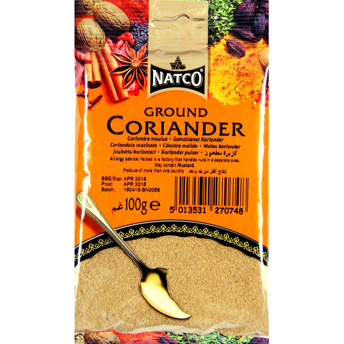 Cilantro en Polvo | Coriander Powder 100g Natco