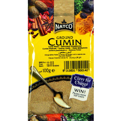 Comino en Polvo | Cumin Powder 100g Natco