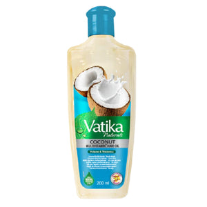 Aceite de Coco | Coconut Oil Multivitamin + Hair Oil for volume & thickness 200ml Vatika