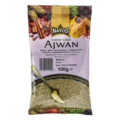 Semillas de Carom | Ajwain Seeds 100g Natco