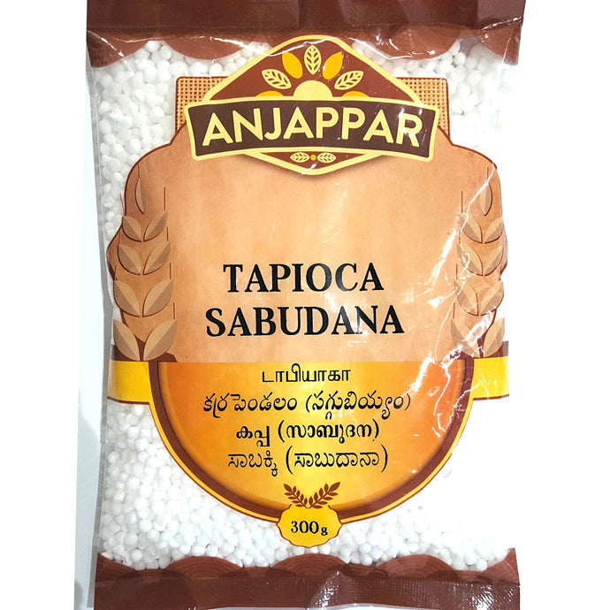 Semillas de Sago (Tapioca) | Sago Seeds | Sabudana M. 300g Anjappar