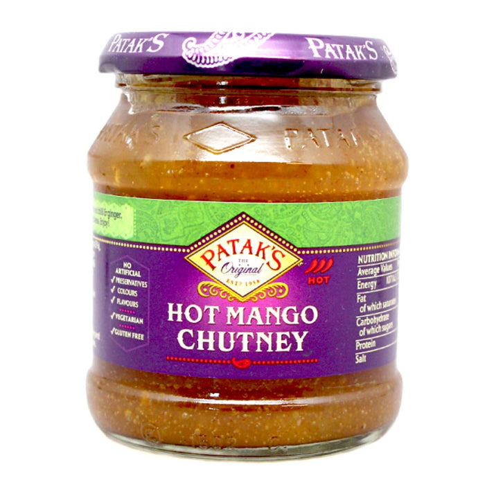 Chutney de mango picante | Mango Chutney Hot 340g Patak's