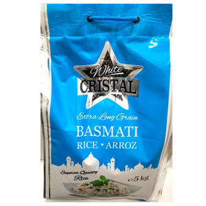 Arroz Basmati  "Cristal" |  Basmati Rice XL 5kg "Cristal"