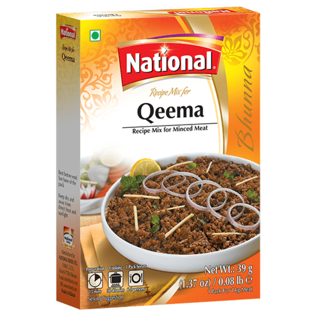 Especias para Carne picada | Qeema Masala 78g National