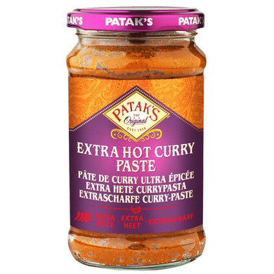 Pasta de Curry Extra Picante | Extra Hot Curry Paste 283g Patak's