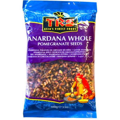 Semillas de granada | Pomegranate seeds | Anardana Whole 100g TRS