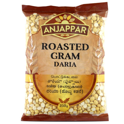 Peeled Roasted Chickpea | Roasted Gram Daria dal 250g Anjappar