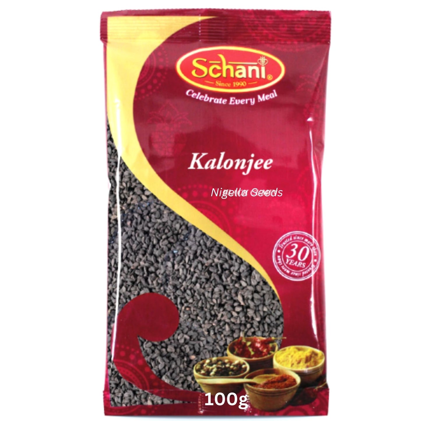 Semillas de Ajenuz o Nigella (nigella sativa) | Nigella seeds | Kalonji 100g Schani