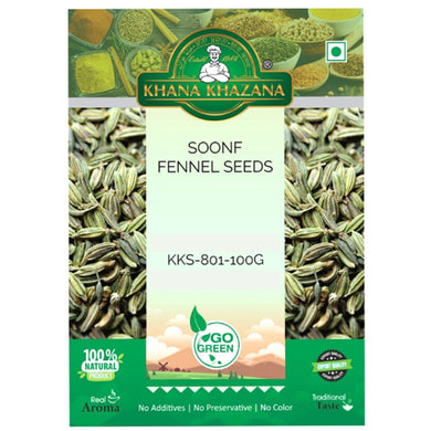 Semillas de Hinojo | Fennel Seeds 100g Khana Khazana