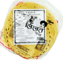 Load image into Gallery viewer, Papadum de Chile verde | Papad Green Chilli 200g Lijjat