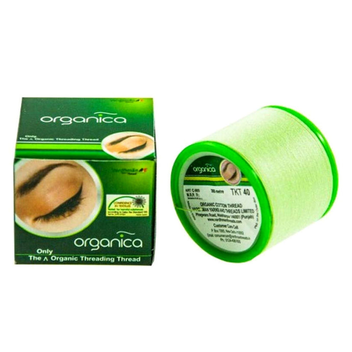 Hilos de Algodón para Cejas Organica - Depilación Facial | Organica Eyebrow Threading Cotton Threads Facial Hair Removal 300m