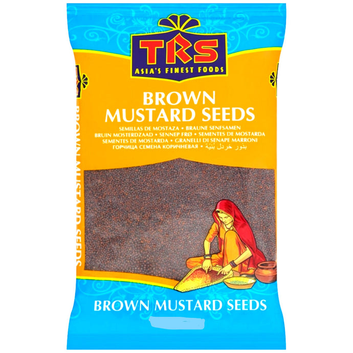 Semillas de Mostaza Maroon | Brown Mustard Seeds 100g TRS