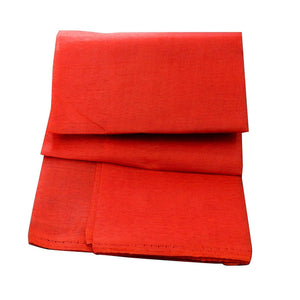 Paño (rojo) de Holy Mart | The Holy Mart (Red) Cloth for Puja 2.5meter