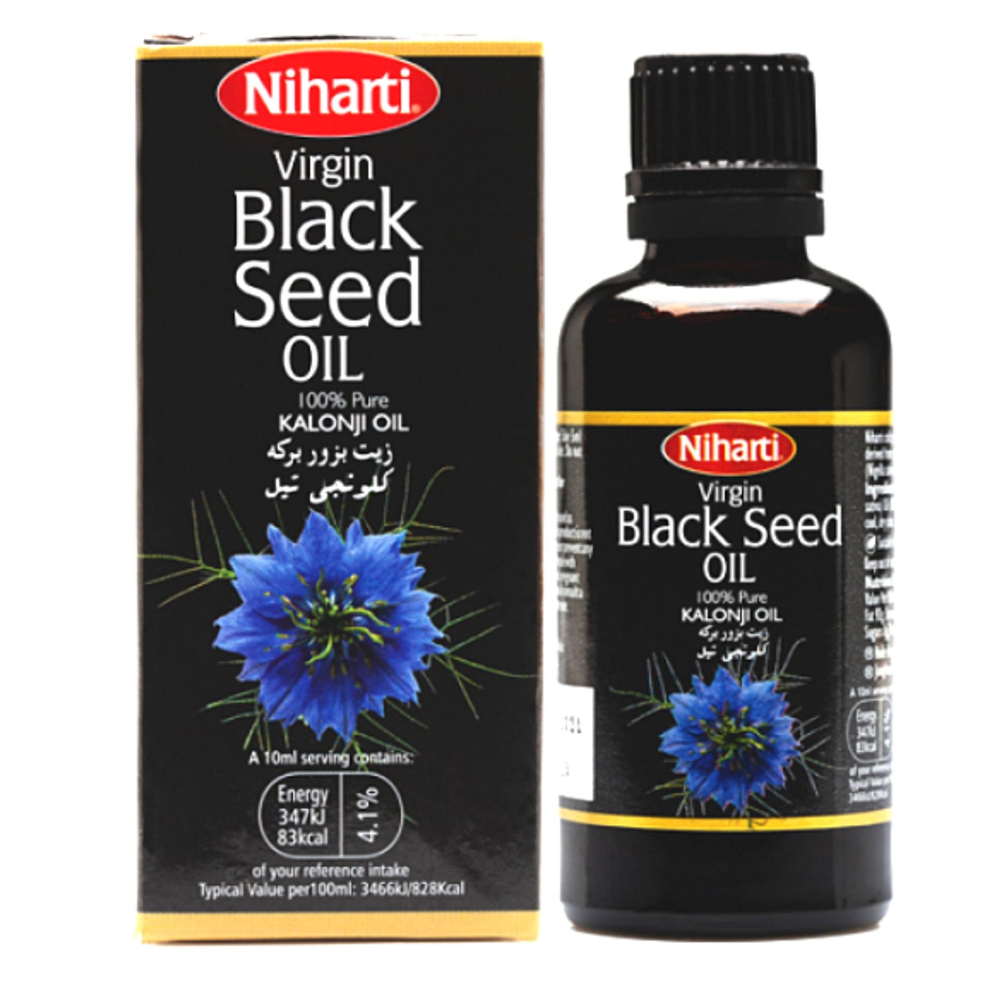 Black Seed Oil (Nigella) | 100% Pure Kalonji Oil 100ml Niharti