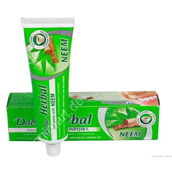 Pasta de Dientes Neem Herbal | Toothpaste Neem Dabur Herbal 100g