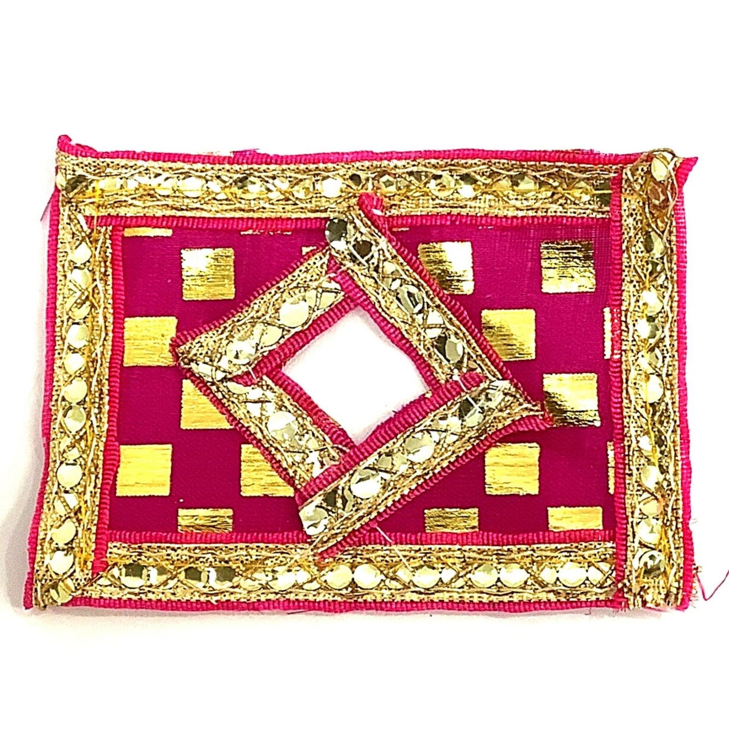 God Statue Dress | God statue designer dress | Poshak for God idol (square shape)