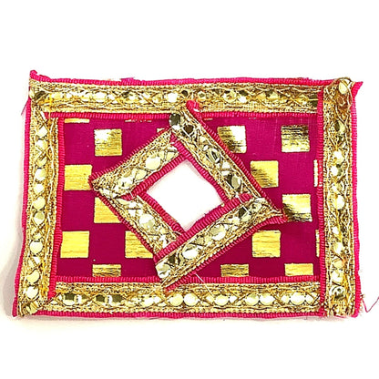 God Statue Dress | God statue designer dress | Poshak for God idol (square shape)