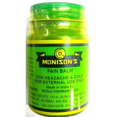 Bálsamo para el dolor de Monison | Pain Balm 100g Monison's