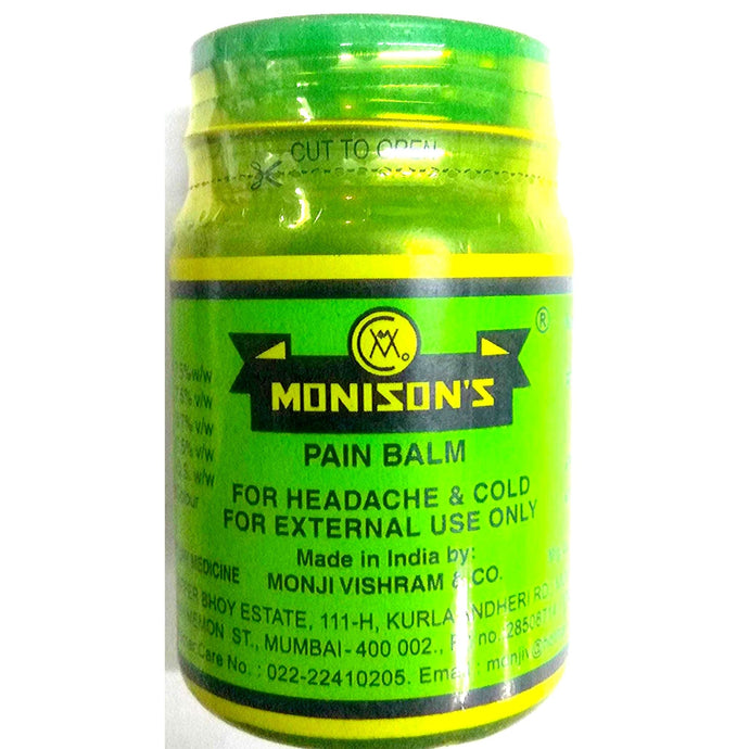 Bálsamo para el dolor de Monison | Pain Balm 45g Monison's