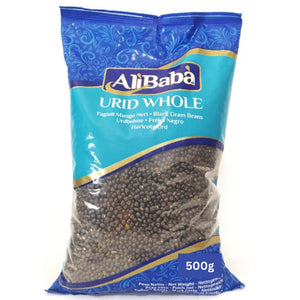 Frijol negro (Vigna mungo) | Whole Urid Beans 500g a.b
