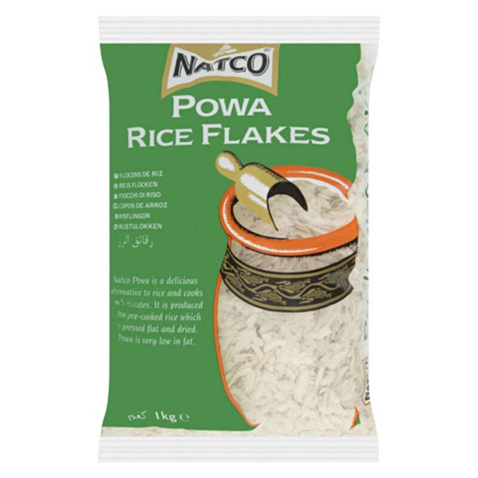 Copos de Arroz | Rice Flakes | Poha 1kg Natco