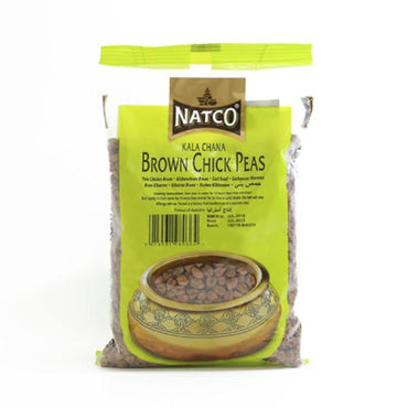 Garbanzos Negros | Brown Chickpeas | Kala Chana 500g Natco