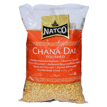 Garbanzos partidos | Split Chickpeas | Chana dal 1kg Natco