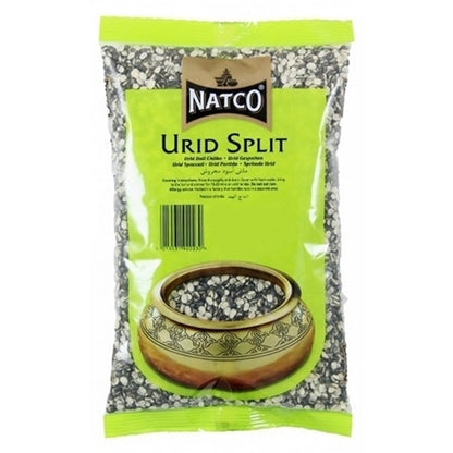 Frijol negro Partido (Vigna mungo) | Split Urid dal 500g Natco