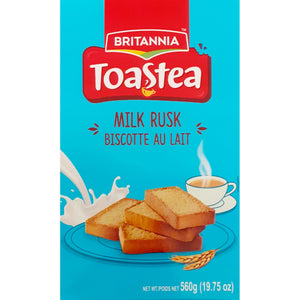 Biscote Tostado de Leche | Milk Rusk Toast 560g Britannia