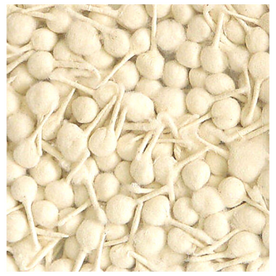 Mechas / Pabilos de algodon para lamparillas de aceite o ghee | Cotton Jyot (Round shape) for Pooja