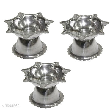 Stainless Steel Diya (Lamp)