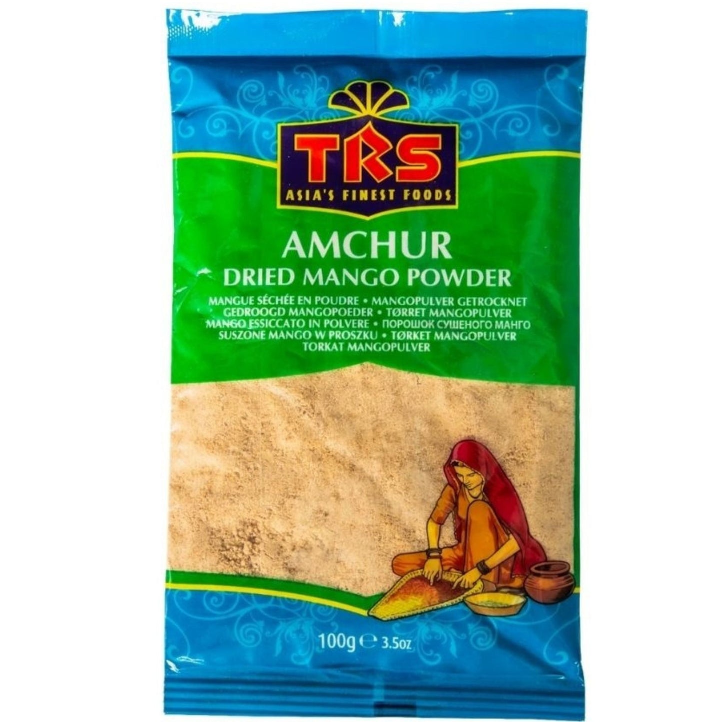 Mango verde en Polvo | Dry Mango Powder | Amchoor Powder 100g TRS
