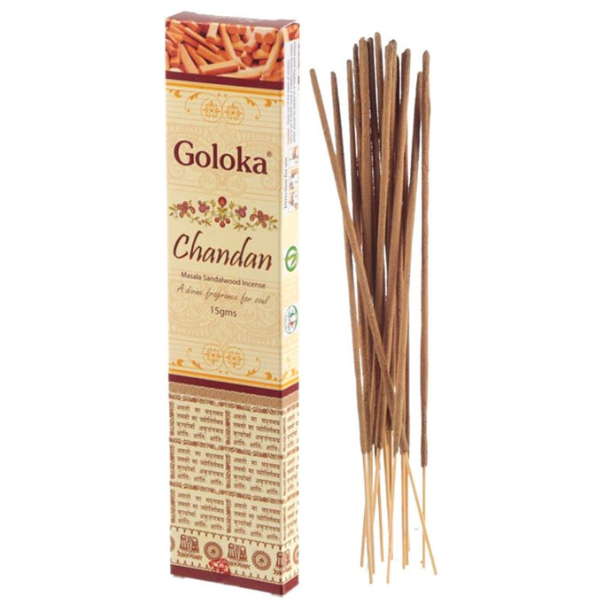 Incienso | Incense Stick Sandalwood (Masala Agarbatti ) 15g Golaka