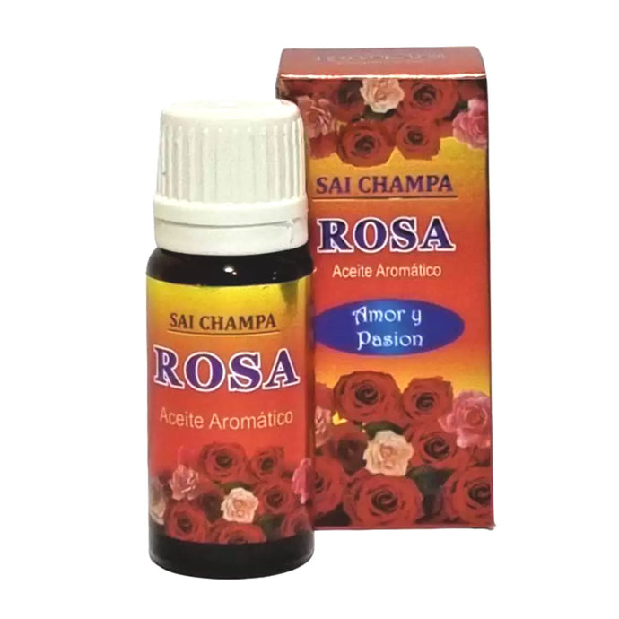Aceite aromático Rosa | Rose Fragrance Oil 10ml Sai Champa