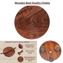 Load image into Gallery viewer, Tabla de amasar de madera | Wooden Rolling board | Wooden Chakla