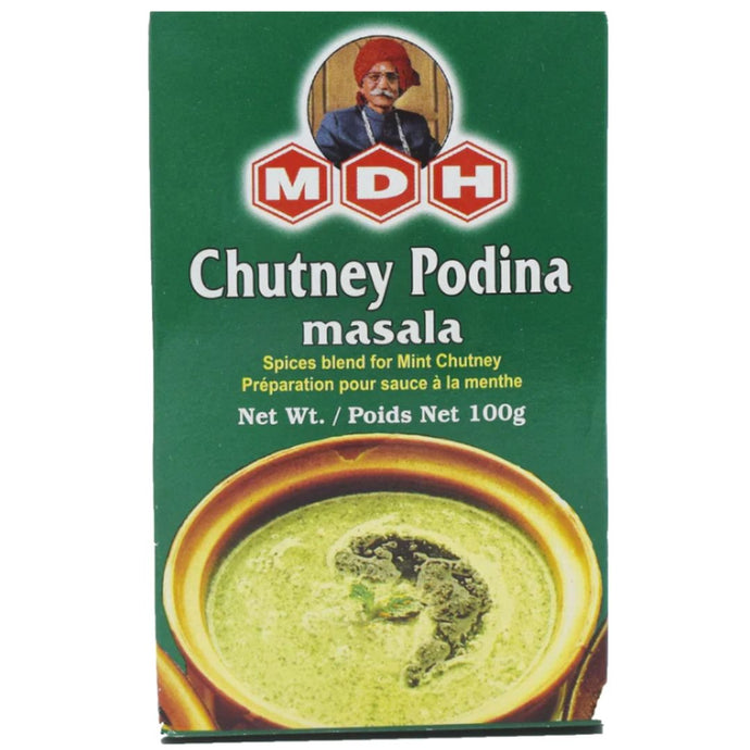 Mezcla de especias para Salsa de Menta | Podina Chutney Masala 100g MDH