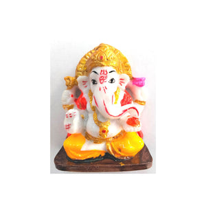 Estatua de Ganesha | Lord Ganesha Idol Statue for Pooja (S)
