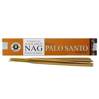 Incienso | Incense Stick Golden Nag Pal Santo (Masala Agarbatti) 15g