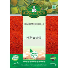 Cargar imagen en el visor de la galería, Chile de Cachemira en polvo | Kashmiri Chilli Powder | Kashmiri Mirch 1kg Khana Khazana