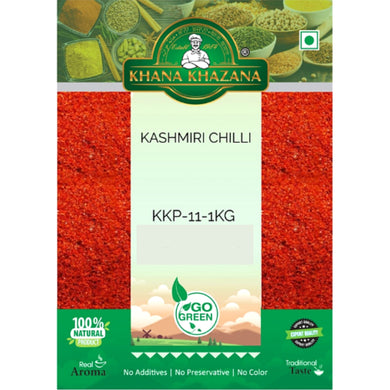 Chile de Cachemira en polvo | Kashmiri Chilli Powder | Kashmiri Mirch 1kg Khana Khazana
