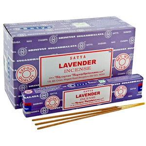 Incienso | Incense Stick Lavender (Masala Agarbatti ) 15g Satya