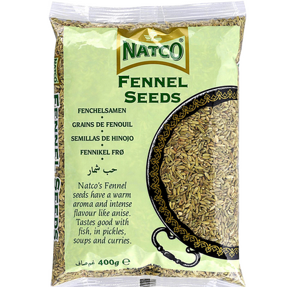 Semillas de Hinojo | Fennel Seeds 400g Natco