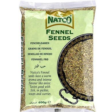 Semillas de Hinojo | Fennel Seeds 400g Natco