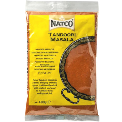 Mezcla de especias Tandoori Masala | Tandoori Masala 400g Natco