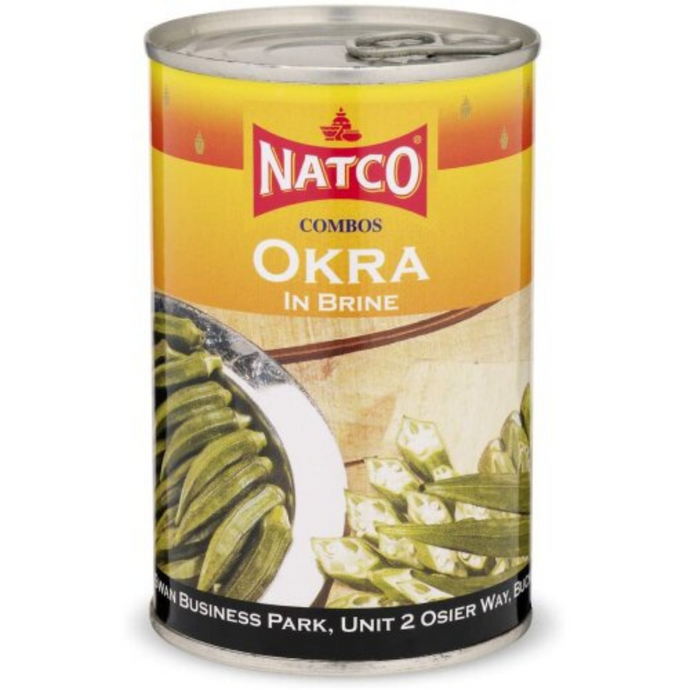 Okra (en agua con sal) | Okra (in salted water) tin 400g Natco
