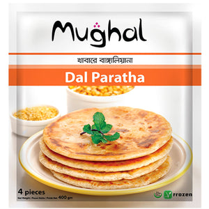 Pan relleno de Lentejas con especias | Dal Paratha (Frozen) 400g/4pcs. Mughal