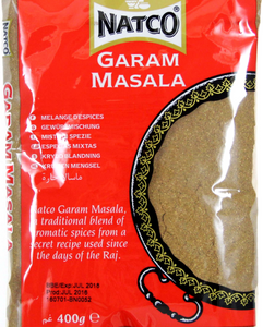 Mezcla de especias "Garam Masala" en polvo | Garam Masala powder 400g Natco