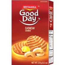 Cargar imagen en el visor de la galería, Galletas de anacardo | Good Day Cashew Cookies 200g + 25% extra Britannia