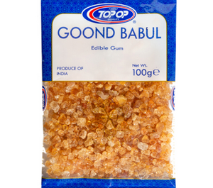 Goma arabiga | Indian Gum Tragacanth | Goond Babul (gum arabica) 100g Top op