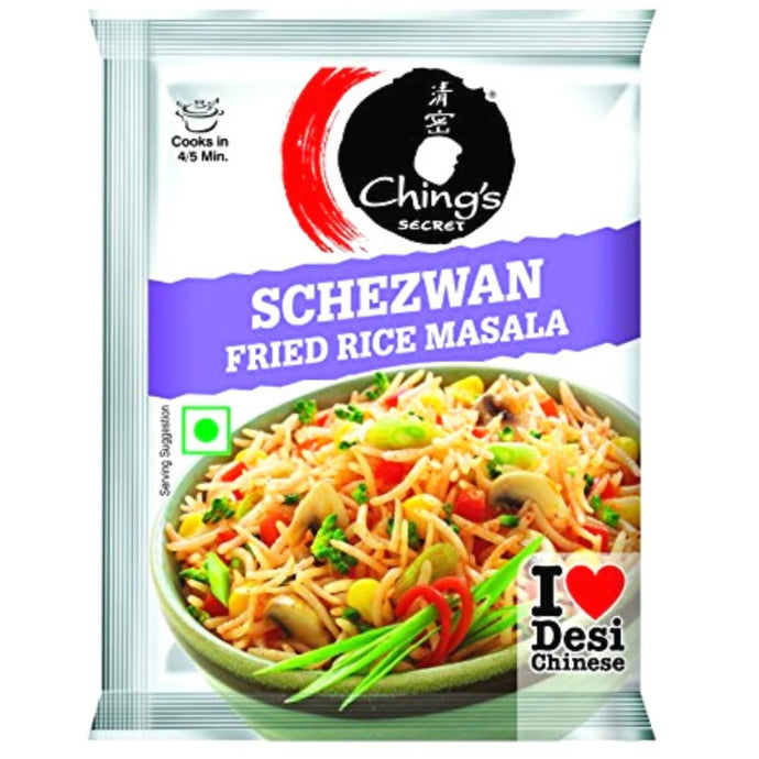 Preparado para arroz frito Schezwan | Schezwan Fried Rice Masala 50g Chings